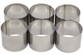 Cosy & Trendy Cooking rings stainless steel ø 7 cm - 6 Pieces