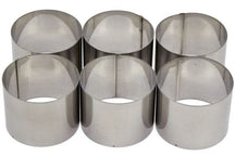 Cosy & Trendy Cooking rings stainless steel ø 7 cm - 6 Pieces
