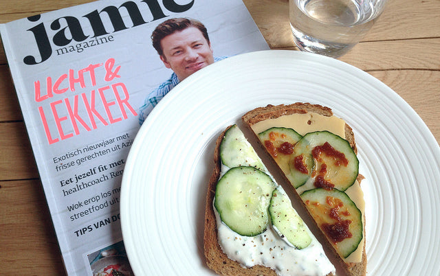 Two surprising sandwiches with cucumber as the common thread