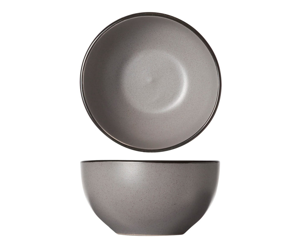 Cosy & Trendy Bowls - Soup bowls - Speckle Grey - ø 14 cm - 6 pieces