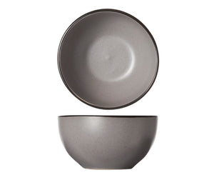 Cuencos Cosy & Trendy - Cuencos para sopa - Gris moteado - ø 14 cm - 6 piezas