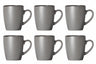 Cosy & Trendy Mugs with Handle - Speckle Grey - 350 ml - 6 pieces