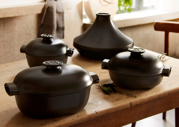 Tajine Emile Henry Delight - Negro - ø 33.5 cm / 4 litros