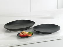 Cosy & Trendy Small Plates / Cake Plates Vongola Black - 15 x 14 cm - 4 pieces