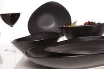 Cosy & Trendy Small Plates / Cake Plates Vongola Black - 15 x 14 cm - 4 pieces