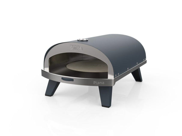 ZiiPa Pizza Oven Piana - Gas model - with Thermometer - Slate - for ø 30 cm pizzas - Rotating pizza stone