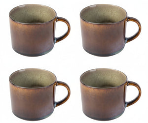 Tazas de Café / Tazas Senseo - Quintana Green - 220 ml - 4 Piezas