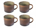 Cosy & Trendy Mugs Quintana Green - 450 ml - 4 pieces