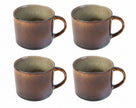 Cosy & Trendy Mugs Quintana Green - 450 ml - 4 pieces