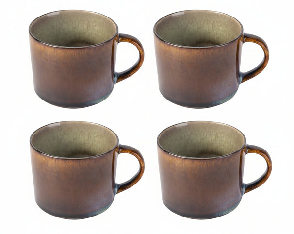 Tazas Cosy & Trendy Quintana Green - 450 ml - 4 Piezas