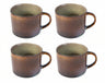 Cosy & Trendy Mugs Quintana Green - 450 ml - 4 pieces