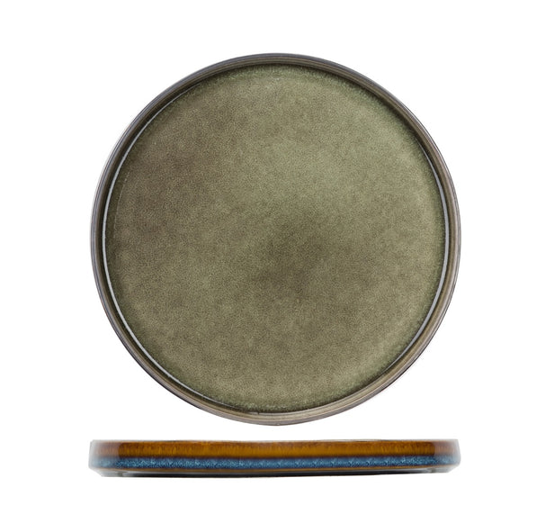 Cosy & Trendy Breakfast Plates / Dessert Plates - Quintana Green ø 22 cm - 4 pieces