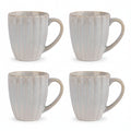 Cosy & Trendy Mugs Astera Pure White - ø 9 cm / 350 ml - 4 pieces
