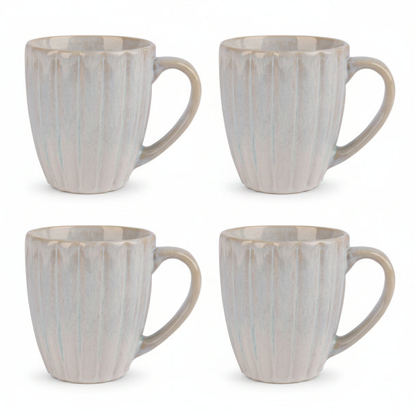 Tazas Astera Pure Blanco - ø 9 cm / 350 ml - 4 piezas