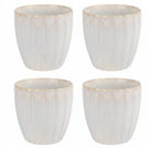 Cosy & Trendy Coffee Cups Astera Pure White - 240 ml - 4 Pieces