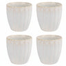 Cosy & Trendy Coffee Cups Astera Pure White - 240 ml - 4 Pieces