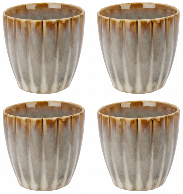 Cosy & Trendy Coffee Cups Astera Pearl Beige - 240 ml - 4 pieces