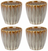 Cosy & Trendy Coffee Cups Astera Pearl Beige - 240 ml - 4 pieces