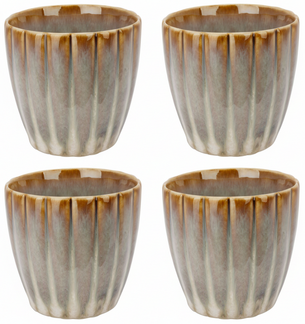 Tazas de café / tazas Senseo - Astera Pearl Beige - 240 ml - 4 piezas