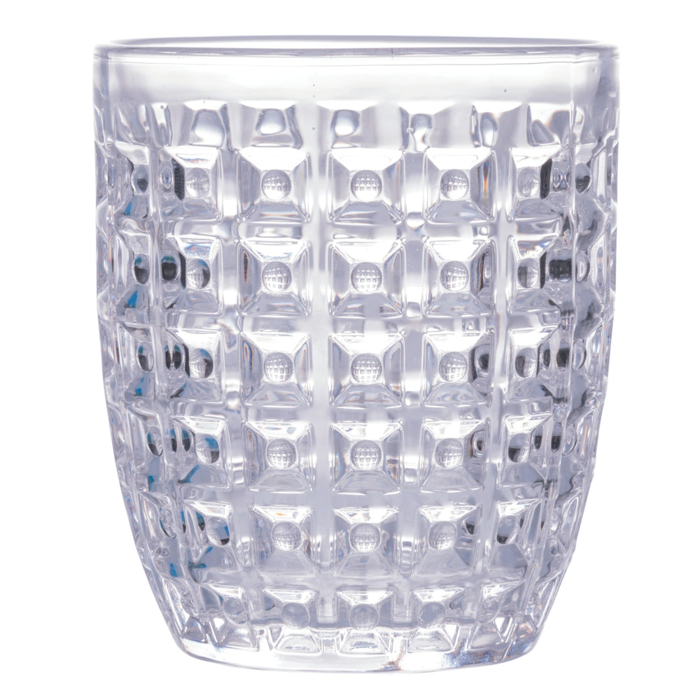 Villa d'Este Home Water Glasses Geometrie Ocean - Blue - 350 ml - Set of 6