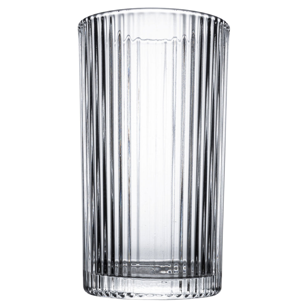Villa d'Este Home Cylinder Drinking Glasses - Transparent - 405 ml - Set of 6
