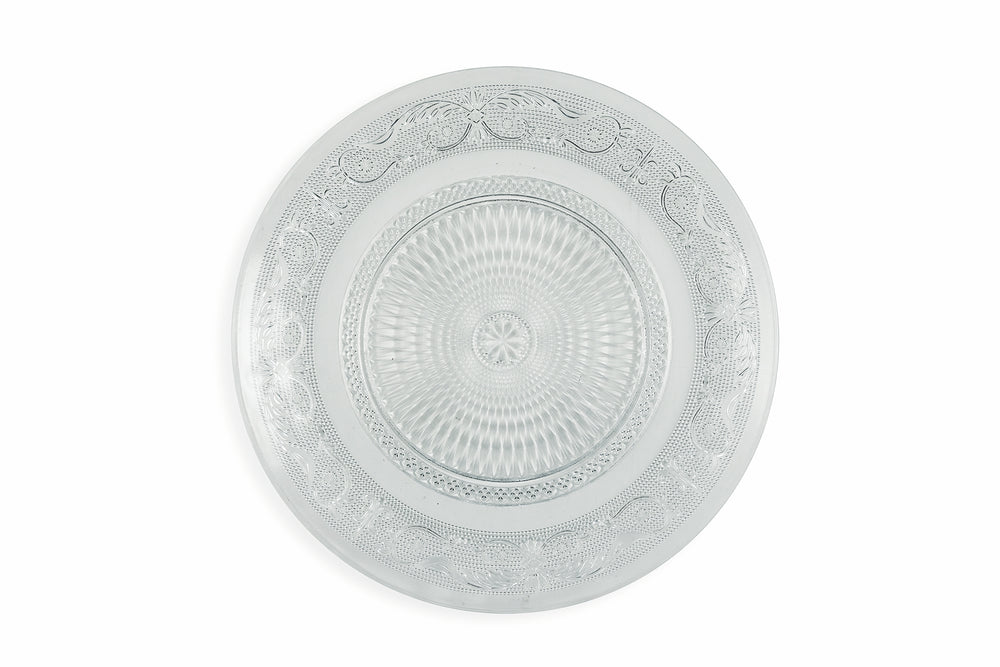 Villa d'Este Home Dinnerware Set Imperial Glass 18-piece / 6 persons - 6 dinner plates, 6 breakfast plates and 6 deep plates
