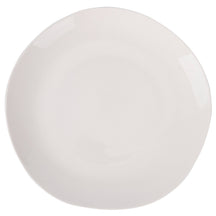 Villa d'Este Home Dinnerware Set Wave White Porcelain 18-piece / 6 persons - 6 dinner plates, 6 breakfast plates and 6 deep plates