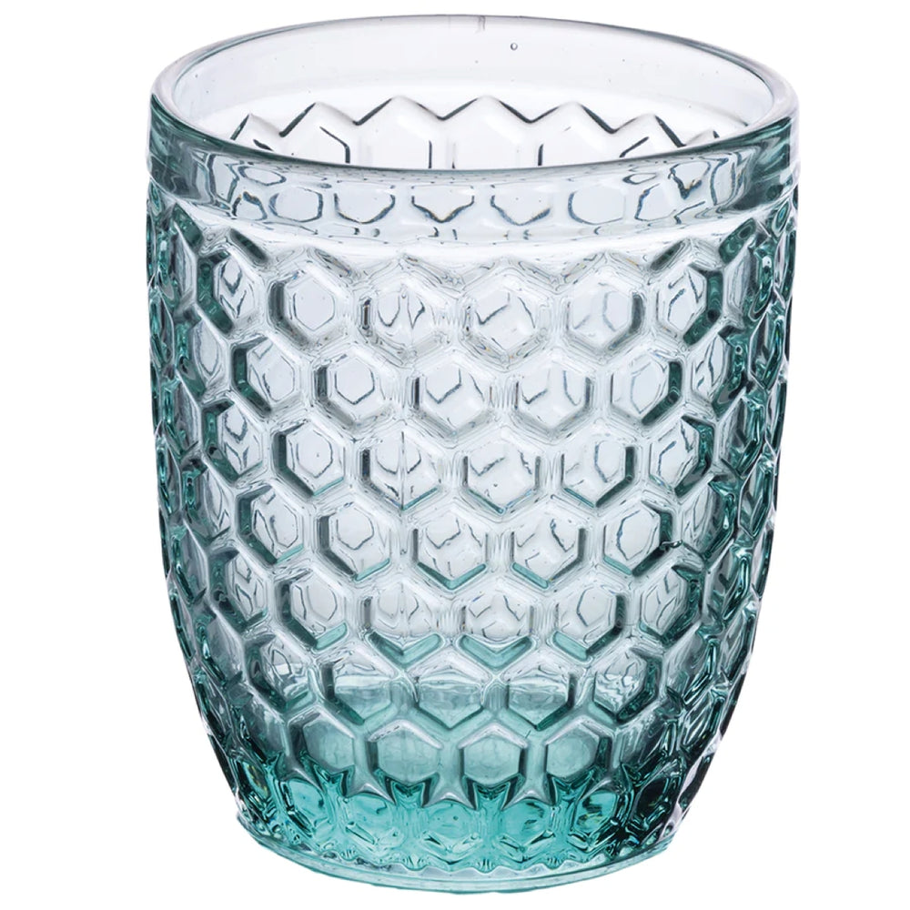 Villa d'Este Home Water Glasses Geometrie Multicolor - 300 ml - 6 pieces