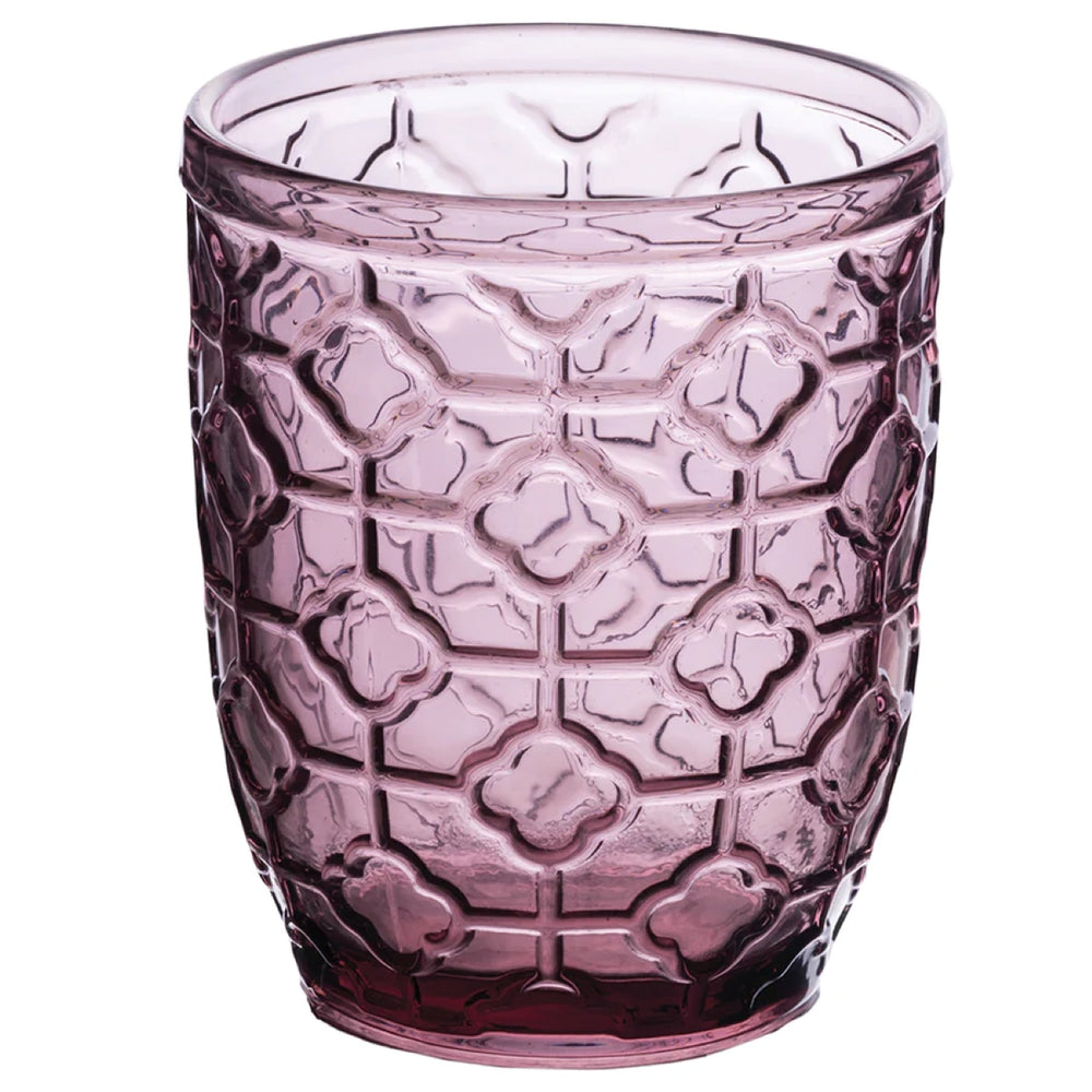 Villa d'Este Home Water Glasses Geometrie Multicolor - 300 ml - 6 pieces