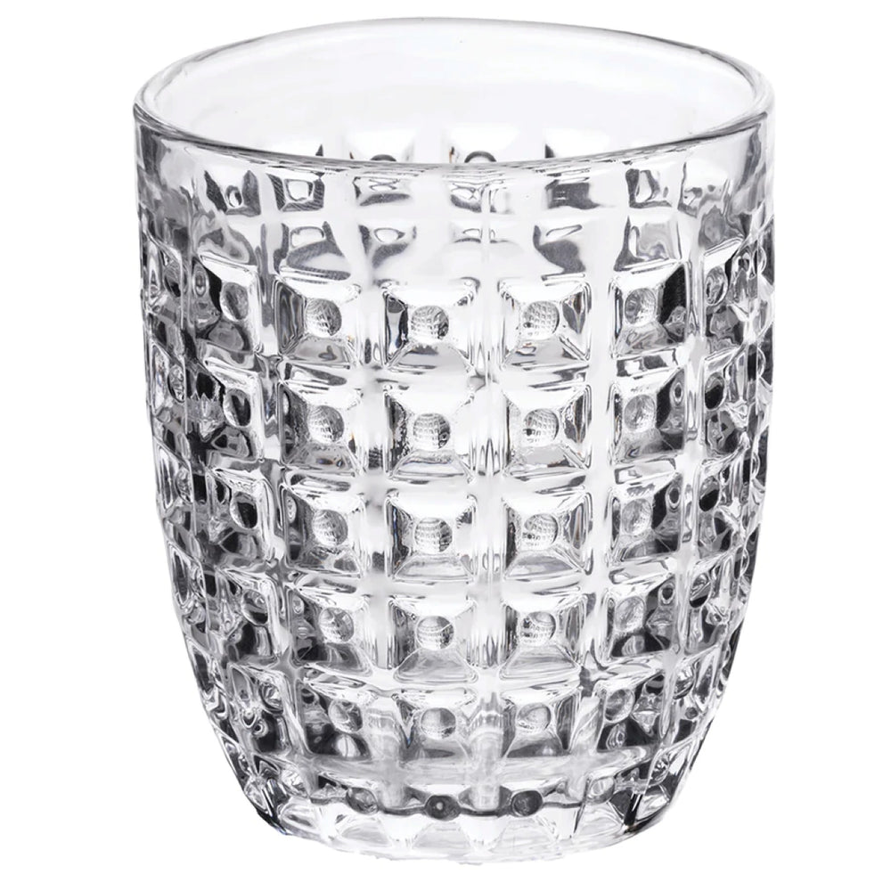 Villa d'Este Home Water Glasses Geometrie Multicolor - 300 ml - 6 pieces