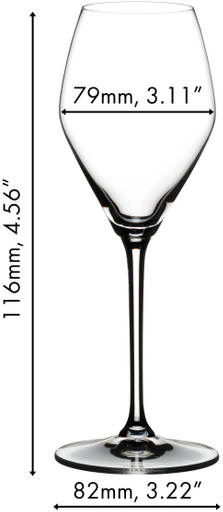 Riedel Champagne Glasses - 4 pieces
