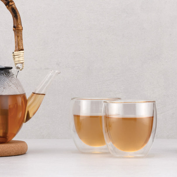 Bodum vaso de café / té de doble pared Pavina - válvula patentada - 250 ml - 6 piezas