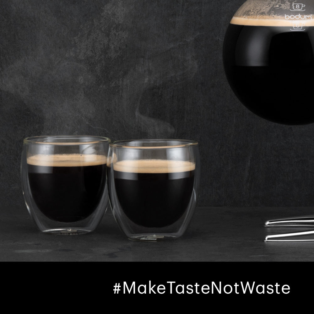 Bodum vaso de café / té de doble pared Pavina - válvula patentada - 250 ml - 6 piezas