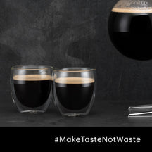 Bodum vaso de café / té de doble pared Pavina - válvula patentada - 250 ml - 6 piezas