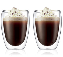 Bodum vaso de café / té de doble pared Pavina - válvula patentada - 320 ml - 2 piezas