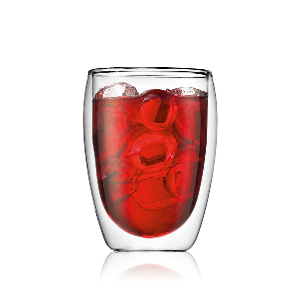 Bodum vaso de café / té de doble pared Pavina - válvula patentada - 320 ml - 2 piezas