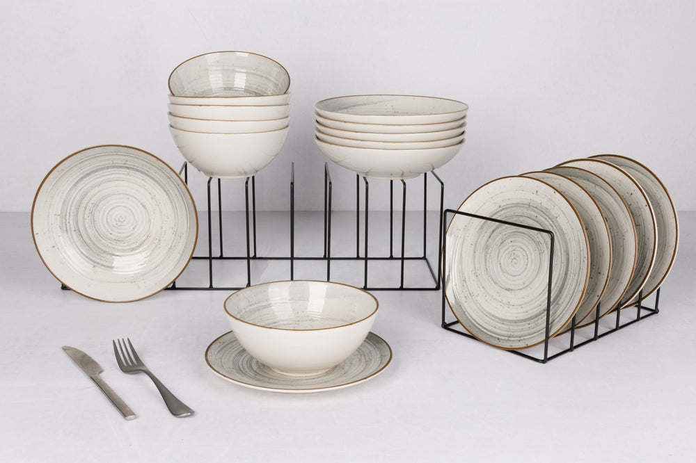 Cosy & Trendy Soup Bowls / Bowls Sintra Dusty Blue ø 16 cm - 4 pieces
