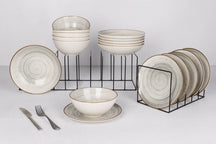 Cosy & Trendy Soup Bowls / Bowls Sintra Dusty Blue ø 16 cm - 4 pieces