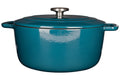 Cosy & Trendy Casserole Fontestic Cast Iron Green Heron Ø 28 cm / 6.8 Liter - Enamelled