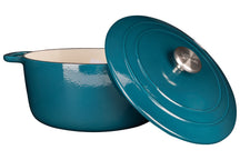 Cosy & Trendy Casserole Fontestic Cast Iron Green Heron Ø 28 cm / 6.8 Liter - Enamelled