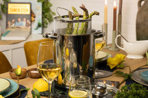 Cookinglife Asparagus Pan / Pasta Pan - Stainless Steel - ø 16 cm / 4.0 liters