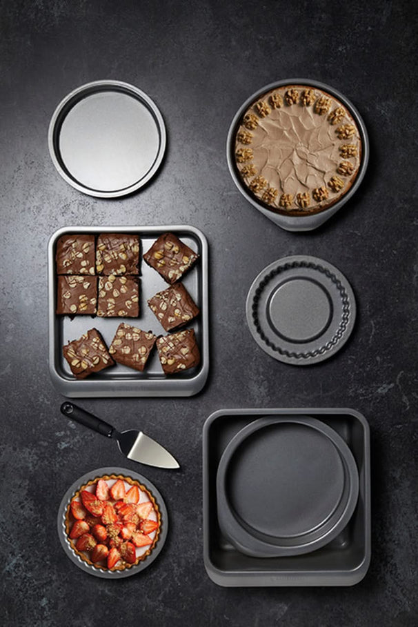 MasterClass set de moldes de hornear Smart Space 7 piezas - Capa antiadherente estándar
