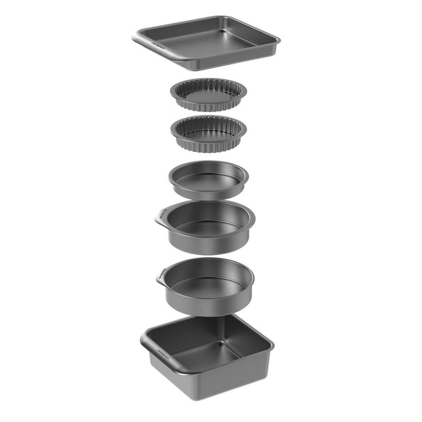 MasterClass Baking Set Bakeware Smart Space 7-Piece - Standard Non-Stick Coating