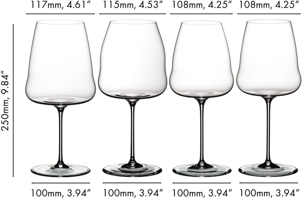 Riedel Wineglass Set Winewings - Carbernet / Sauvignon Blanc - 4 pieces
