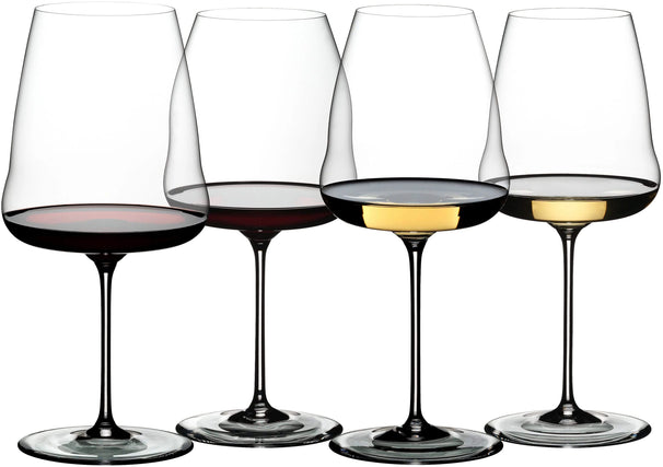 Set de copas de vino Riedel Winewings - Cabernet, Pinot Noir, Sauvignon Blanc y Chardonnay - 4 piezas