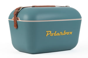 Nevera Polarbox con correa para el hombro - Azul marino Mostaza - 12 litros