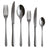 Sambonet set de cubiertos Taste - negro - 36 piezas / 6 personas