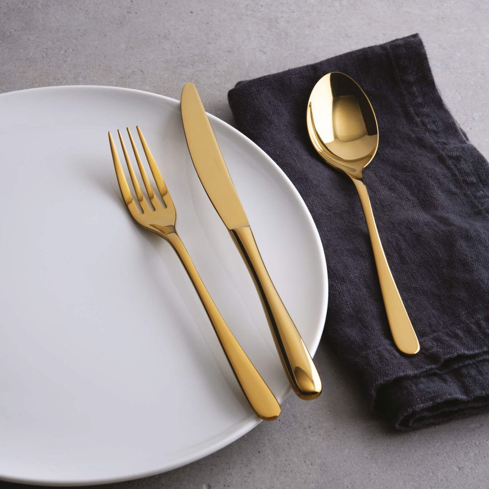 Sambonet Set de cubiertos Taste - Oro - 36 piezas / 6 personas