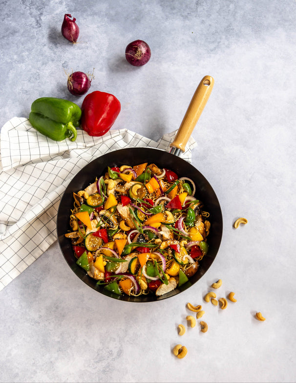 Sartén Wok Cookinglife Asia ø 30 cm - recubrimiento antiadherente cerámico