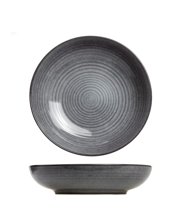 Cosy & Trendy Plato hondo Kentucky Grey ø 22 cm